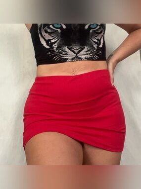Wild Fable ButterBliss Red Skort